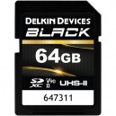 DELKIN SD 64Gb BLACK UHS-II V90